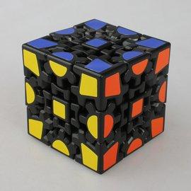 附發票【小小店舖】 x-cube 齒輪一代 二代 三階齒輪 黑色 黑底 3D 製作 x cube 魔術方塊 異形魔方
