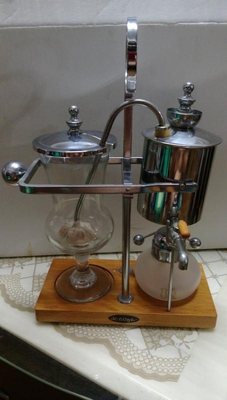 比利時平衡咖啡壺-酒精燈