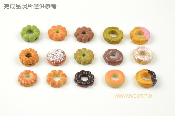 迷你甜甜圈模（MIT設計製造/樹脂黏土/食物模型/袖珍小物/娃娃屋）