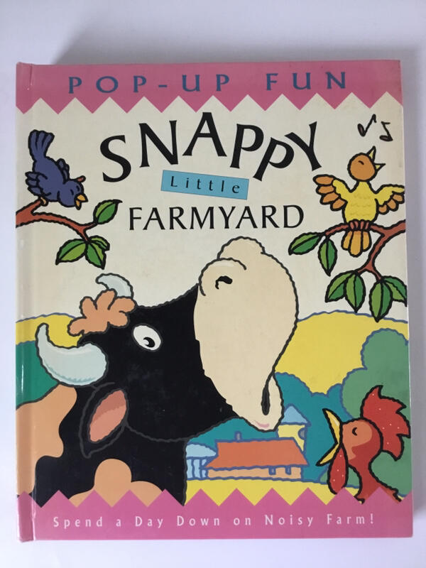 (兒童英文立體書) Snappy Little Farmyard