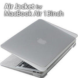日本製造  POWER SUPPORT Air jacket 保護殼 Apple MacBook Air 13吋   最輕薄的保護殼 超薄設計，體積重量不增加 附止滑貼紙X4