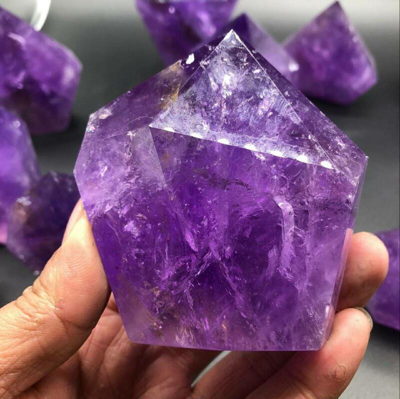 天然水晶原礦烏拉圭紫水晶原石紫水晶柱紫水晶骨幹紫水晶權杖紫水晶簇 