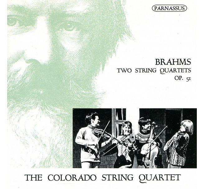 {古典}(Parnassus) Colorado Quartet / Brahms: 2 String Quartets