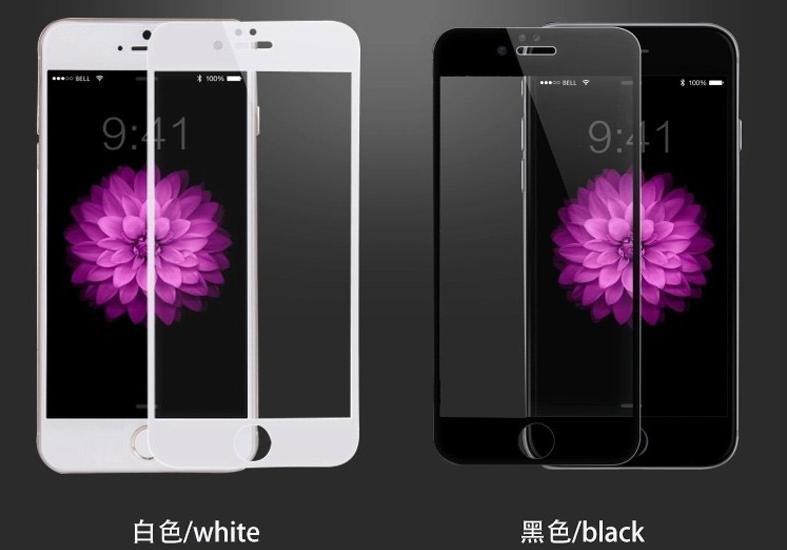 【黑白彩膜】蘋果 iPhone5 5S Iphone 5 5C SE 弧邊 鋼化玻璃貼 玻璃 保護貼 鋼化膜 玻璃膜