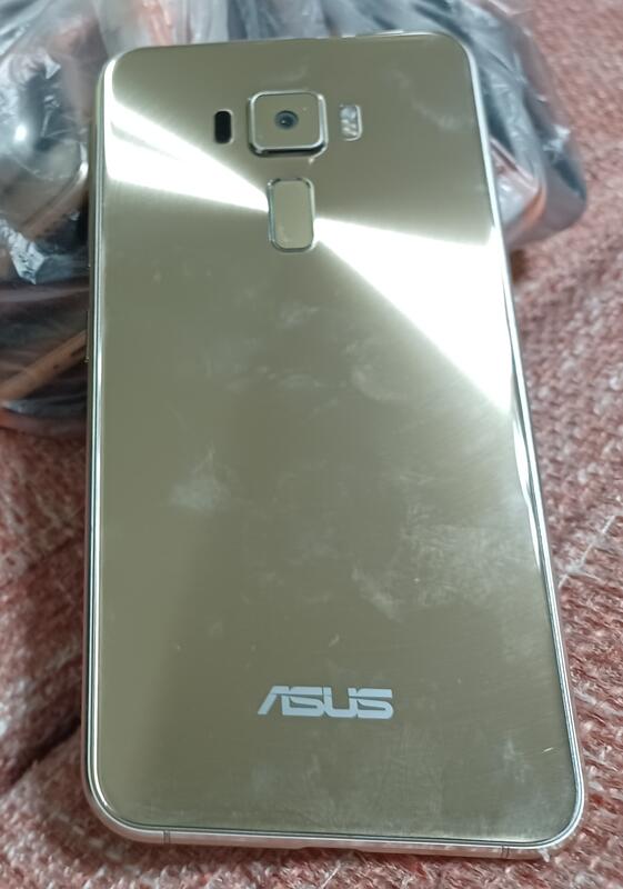 ╭✿ ㊣ 二手故障 5.7 吋土豪金 華碩 ASUS ZenFone 3 Deluxe 手機【ASUS_Z016D】