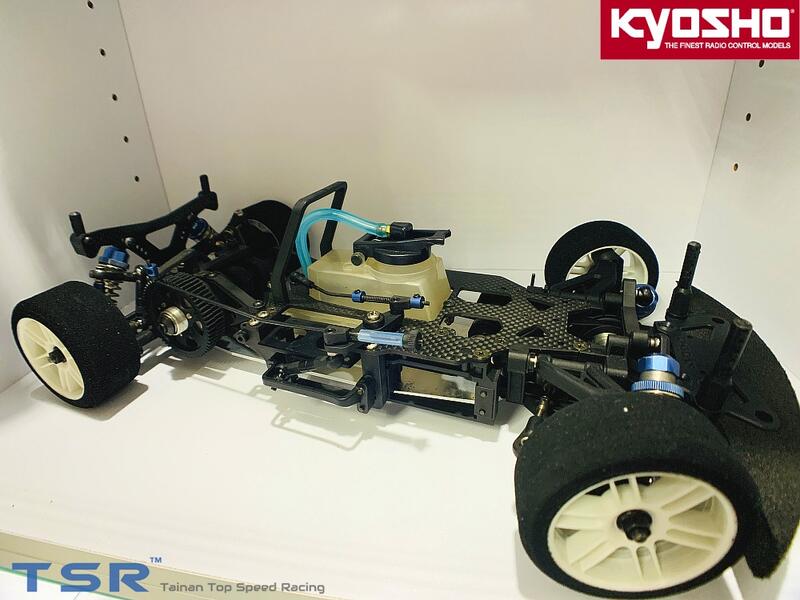 *TSR*極速模型 日本Kyosho 京商V-ONE RRR 1/10遙控油車 引擎房車 競速平跑車 EVO空車架