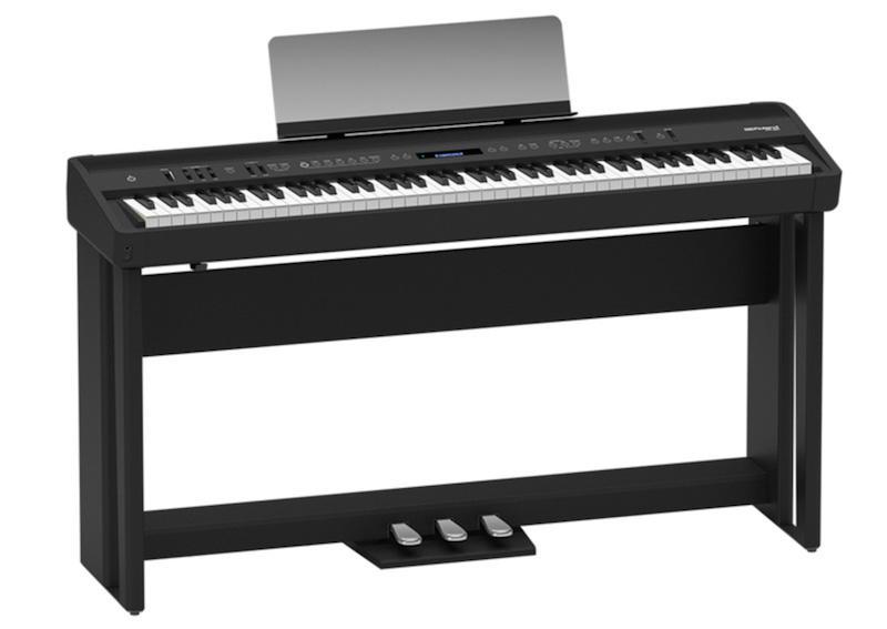＊合音樂器＊ 全新 Roland FP-90 BK 88鍵 黑色 數位電鋼琴 含琴架與三踏板