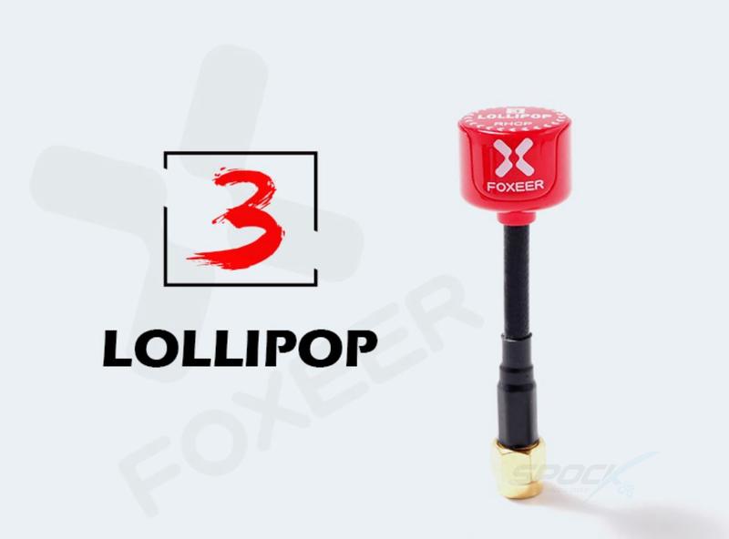 [史巴克] FOXEER Lolipop3棒棒糖 3 天線 5.8G 低駐波 SMA/RP-SMA/UFL/MMCX