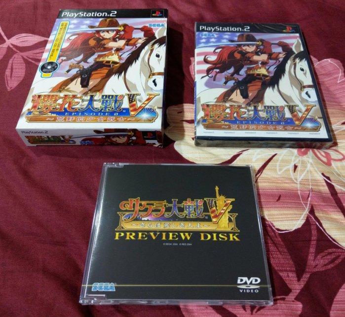 PS2 櫻花大戰5 中文限定版 (全新) 編號108 收藏出清