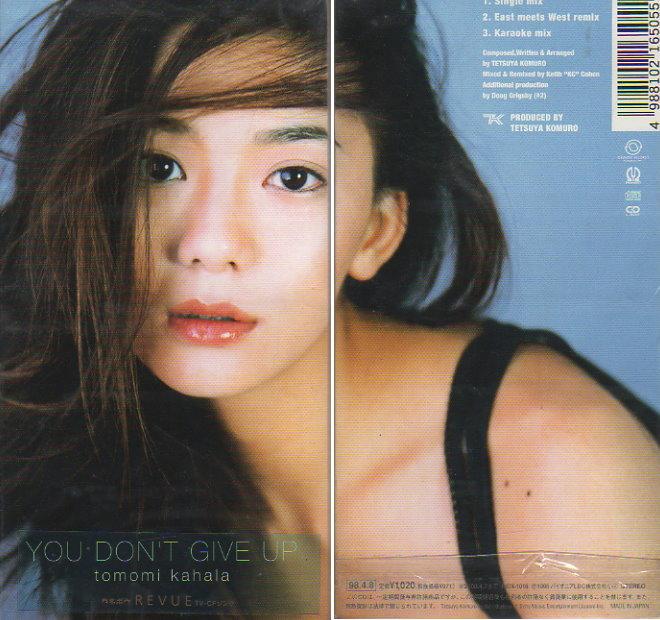 華原朋美TOMOMI KAHALA YOU DON`T GIVE UP 日本進口單曲CD | 露天市集