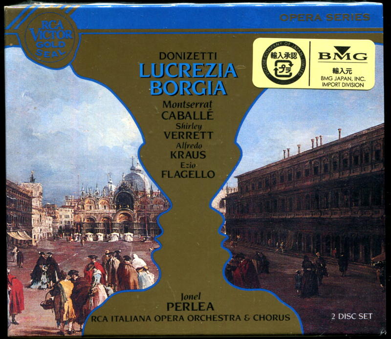 [老庫存淸]  Perlea---唐尼采弟 :::  Lucrezia Borgia  2CDs