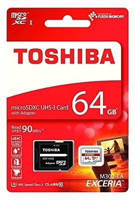 <SUNLINK>TOSHIBA 64GB 64G SDXC【90MB/s】microSD UHS U3 C10
