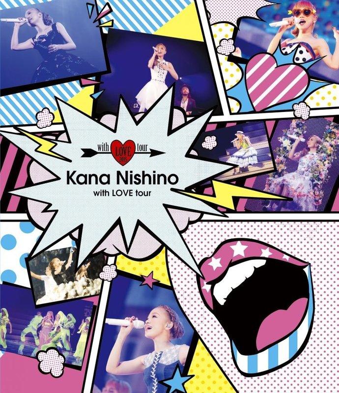 代購航空版BD 通常盤西野加奈Kana Nishino with LOVE Tour 2015 BD 