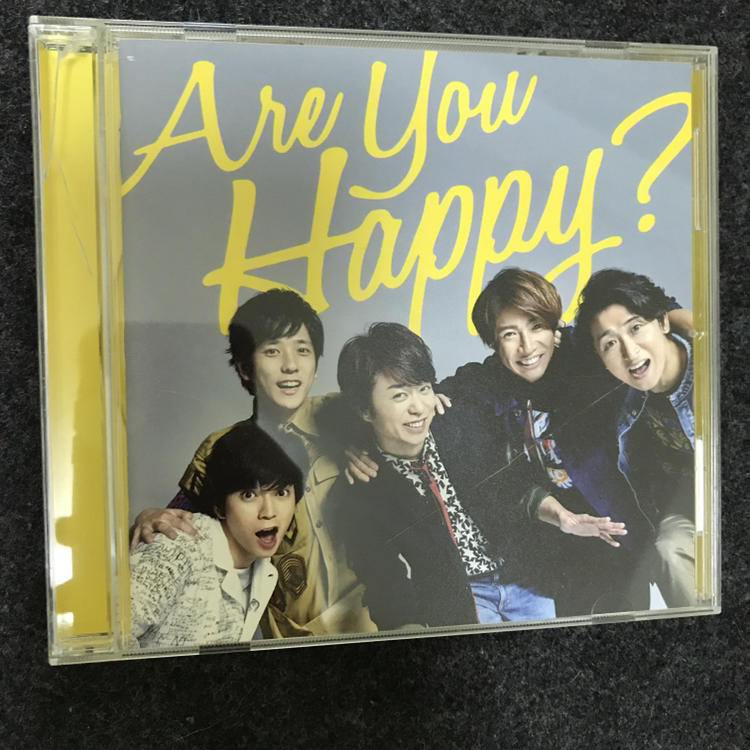 ARASHI 嵐 專輯 Are You Happy 日版通常盤 CD 大野智 櫻井翔 相葉雅紀 二宮和也 松本潤