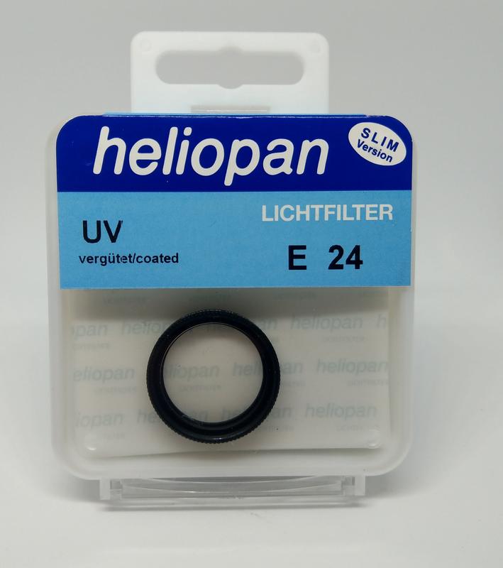 [全新] Heliopan 24mm(ES24) 德製 UV 保護鏡 Rollei 35/35T/35TE 適用