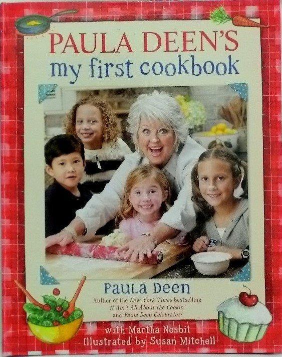 【吉兒圖書】《Paula Deens My First Cookbook》艾美獎作家分享兒時食譜 早午晚餐,零食,節日