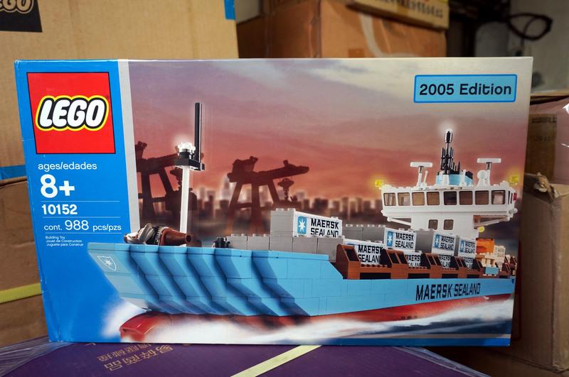 樂高 10152 馬士基貨櫃輪船 Maersk Line Cargo Ship(全新品,免運費)LEGO