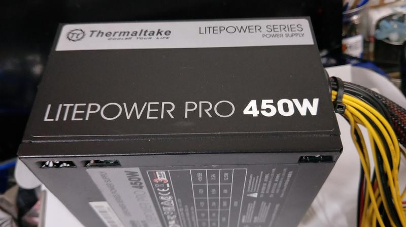 Thermaltake 曜越 Litepower Pro 450W 電源供應器