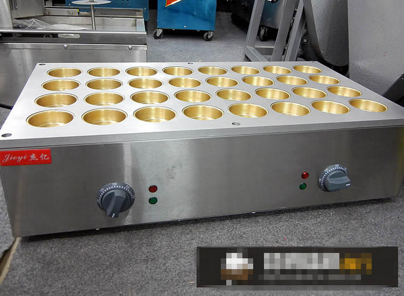 [廠商直送] 長方型電熱32孔紅豆餅機 車輪餅機