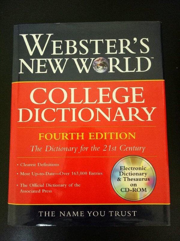 Webster's New World College Dictionary 韋氏字典第四版(附光碟)