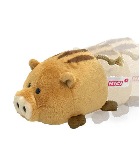 德國NICI正版布娃娃 2019豬年 豬突猛進山野豬 布偶 日本國內購入正規品