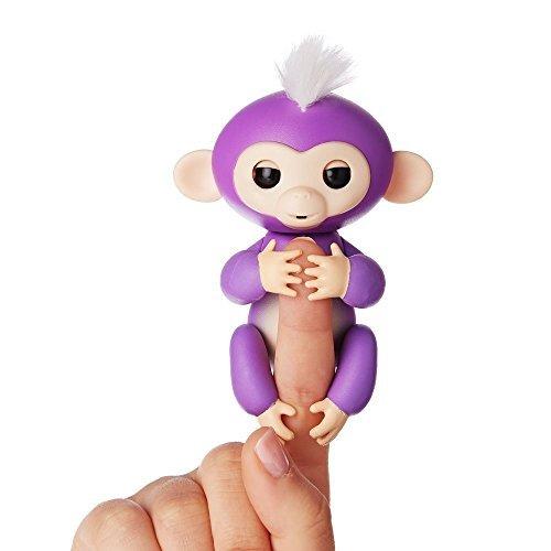 【超萌行銷】現貨 賠售 正版 WowWee 互動手指猴 Fingerlings  電子智能 指尖猴 竉物猴MIA 紫色