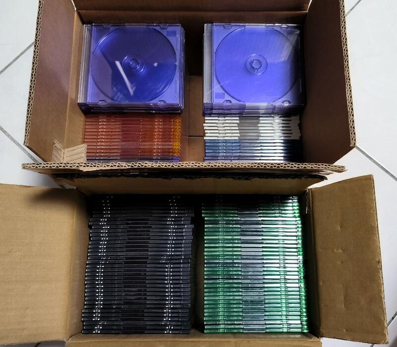4K HUD 藍光 DVD VCD CD 薄型 空盒