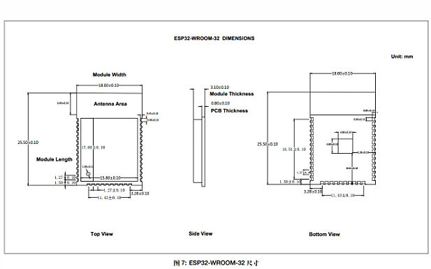 ESP32-WROVER-IB I ESP-WROOM-32D 32UWiFi+藍牙雙核CPU樂鑫原裝 [418453]
