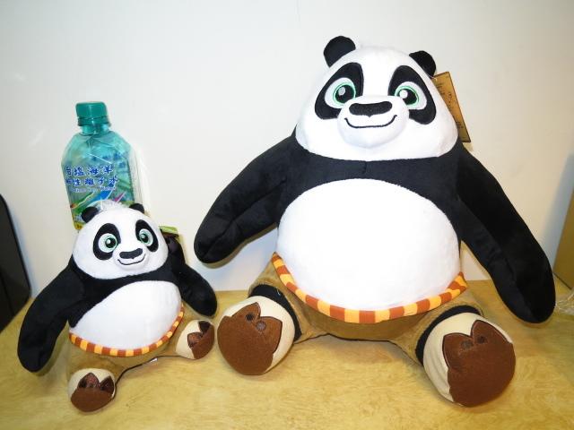 ///愛蜜莉娃娃屋///~6吋可愛的Kung Fu Panda~功夫熊貓3~阿波坐姿絨毛娃娃~造型精美---約16公分