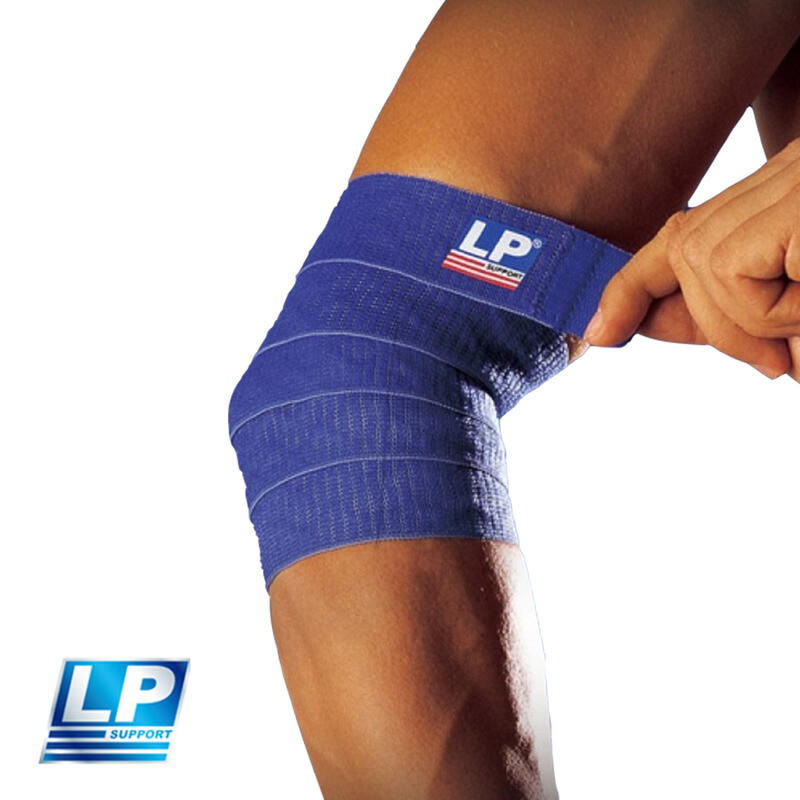 LP SUPPORT MAXWRAP 肘部矽膠彈性繃帶 護肘套 臂套 透氣 運動繃帶 單入裝 692 【樂買網】