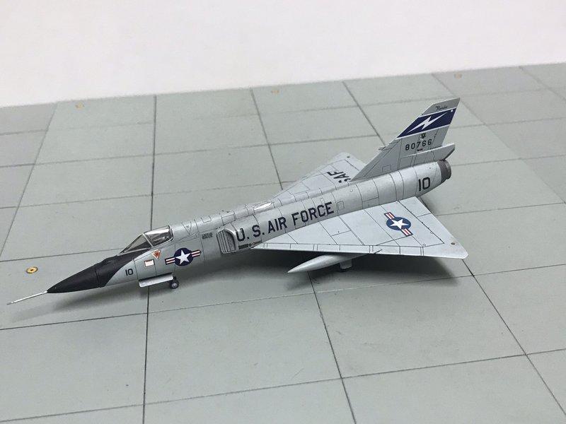 1/144  美國空軍 F-106 戰鬥機 完成品