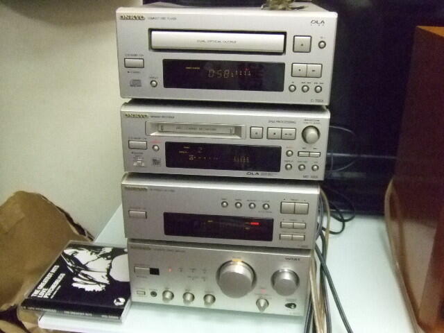 ONKYO INTEC205 A-907X CD MD - ラジオ・コンポ