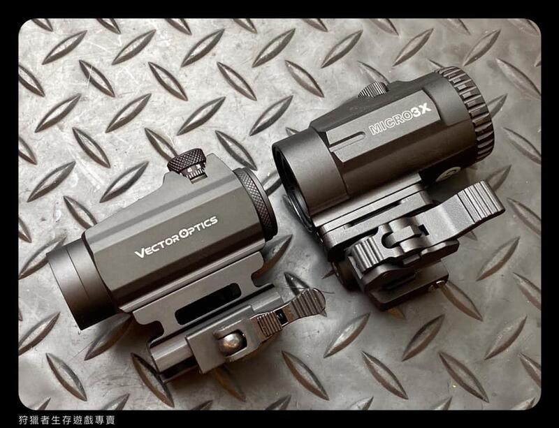 【狩獵者生存專賣】TAC Vector Optics 維特 Maverick1x22 內紅點快瞄鏡含3x側翻倍率鏡優惠組