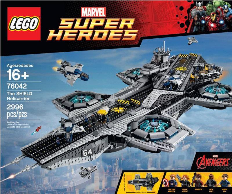 樂高 LEGO 復仇者聯盟 神盾局 航空母艦 SHIELD 76042