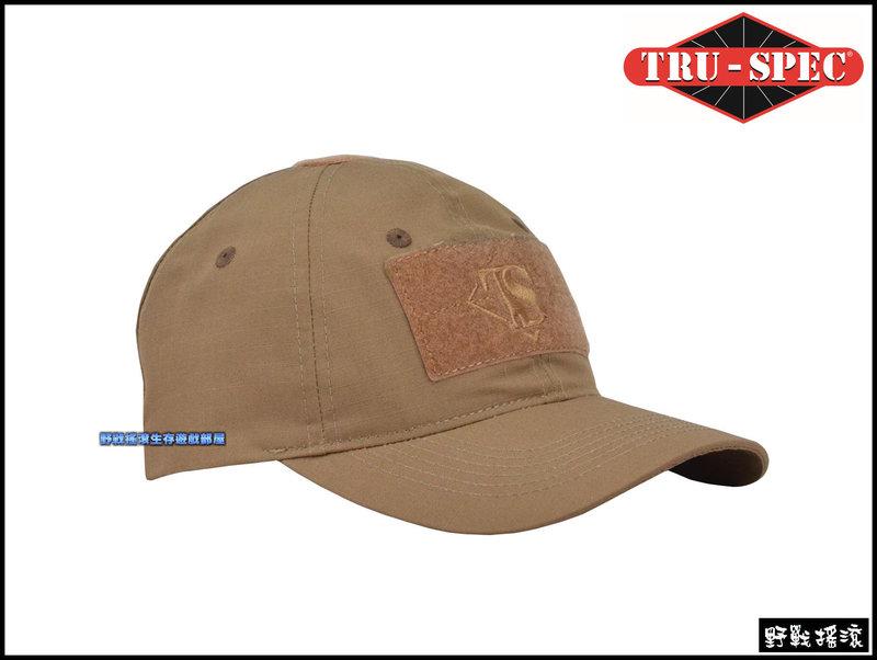【野戰搖滾-生存遊戲】美國 TRU-SPEC 傭兵戰術棒球帽、小帽【狼棕色】戰術帽軍帽網帽特警勤務帽