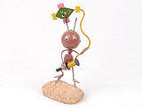 COZY-田園彩繪鐵藝制小螞蟻裝飾擺件禮品家居擺設