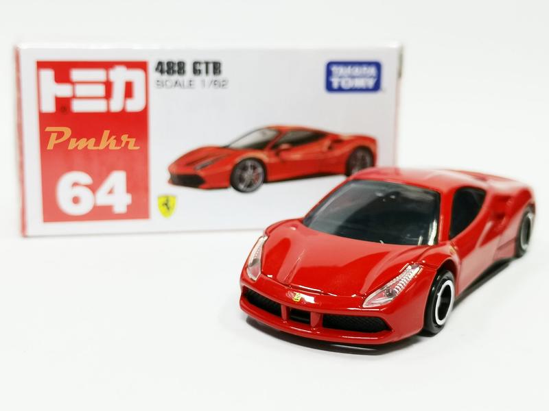 現貨【Pmkr】TOMICA No.64 法拉利 488 GTB Ferrari 日版