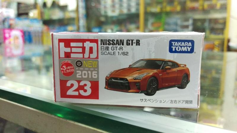 {達昇}日本多美小汽車#23 日產NISSAN GT-R 跑車..