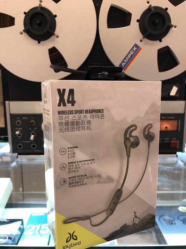 完售 東京快遞耳機館 開封門市 Jaybird X4  無線藍牙運動耳機 防汗、防水功能 (IPX7)