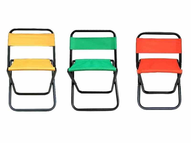 【童軍椅 大型】(橘色) 折疊椅.摺疊椅 休閒椅【同同大賣場】