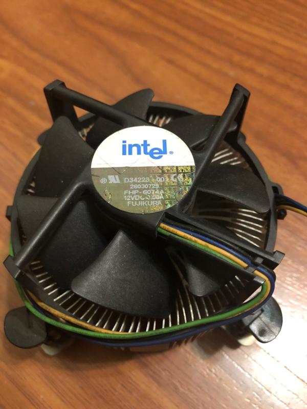 Intel 原廠散熱器 功能正常 0.20A -2