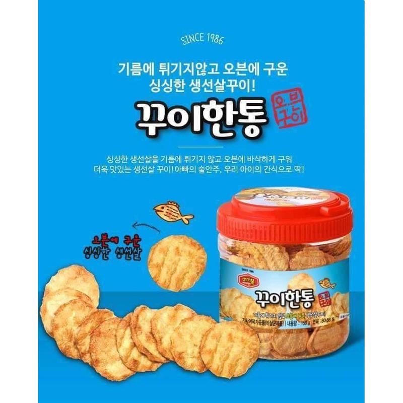 2017-韓國 香脆小魚片桶150g