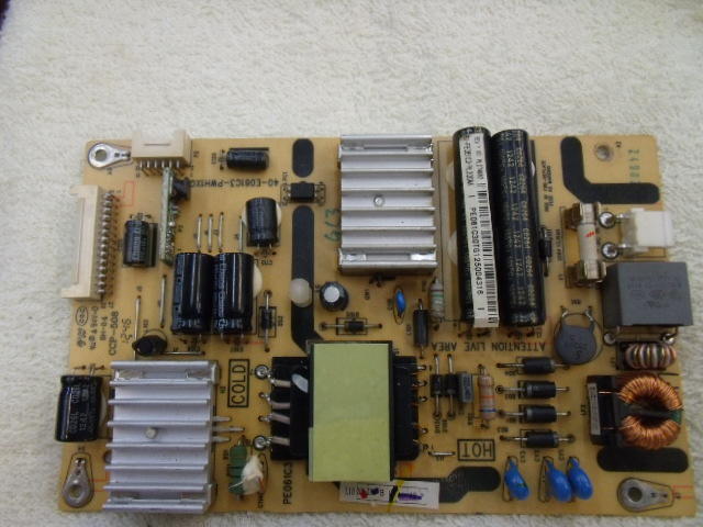 電源板 40-E061C3-PWH1XG 聲寶液晶 拆機良品(D10-5)