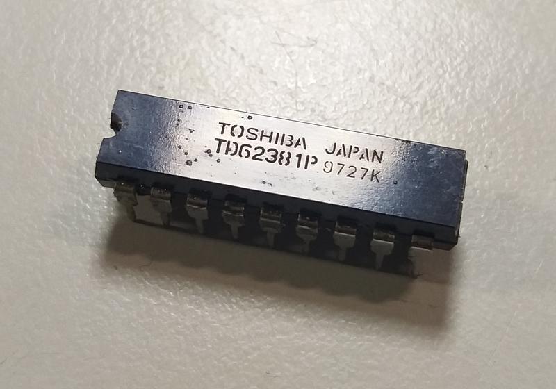 Toshiba TD62381P 8ch Low Saturation Sink Driver