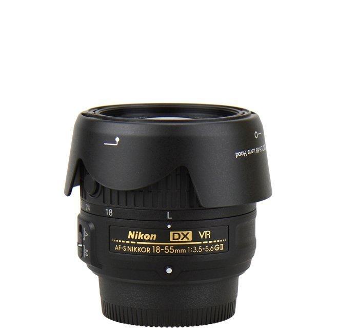 『BOSS』Nikon NIKKOR AF-S DX 18-55mm f/3.5-5.6G VR II D3300遮光罩