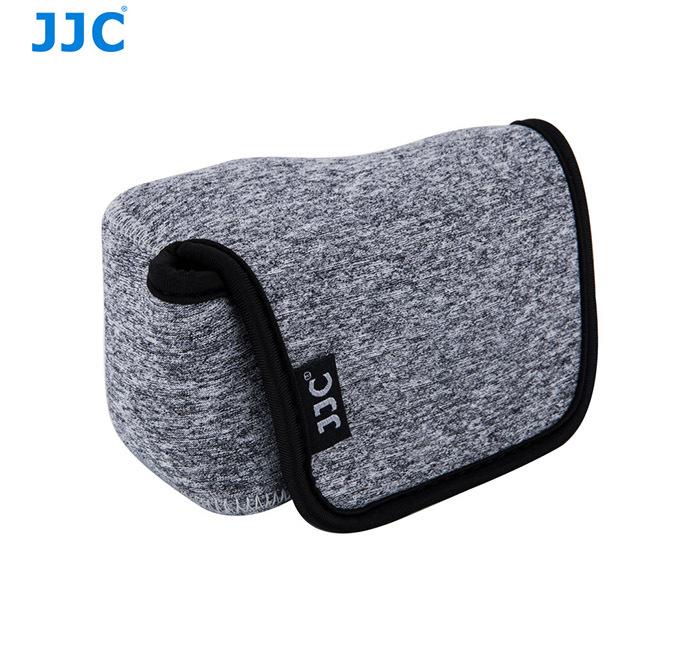 JJC 微單相機內膽包 防震包  軟包 佳能EOS M10+ 15-45mm   PowerShot SX510 麻灰色