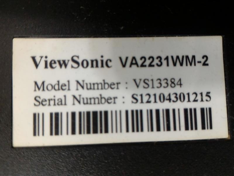 【J-SHOP】Viewsonic VA2231WM電腦螢幕零件拆賣(拆機良品) 150元起