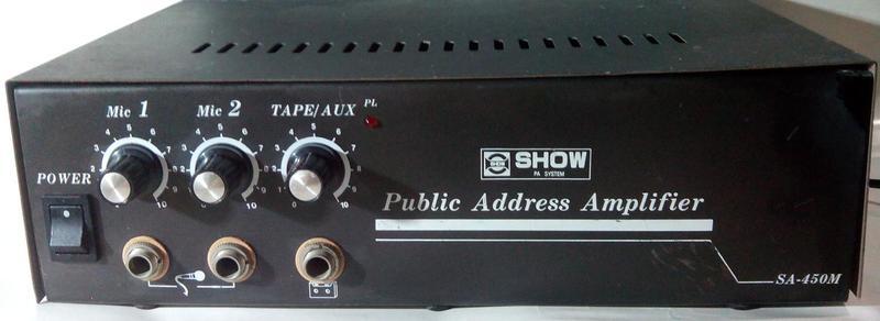  DC12V  ac110v  選舉 拜票 拉票 宣傳車用 擴大機 SHOW TA-450M MP3線20元