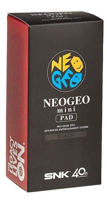 SNK NEOGEO mini 專用手把 黑色 /NEOGEO mini PAD 有線控制器 (黑) /日版 /全新品