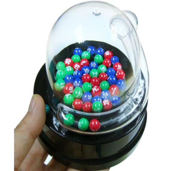 電動版 彩球機 搖獎機 賓果機 六合彩機 兌獎機 幸運球 49顆三色球 俄羅斯輪盤【G88002301】塔克玩具
